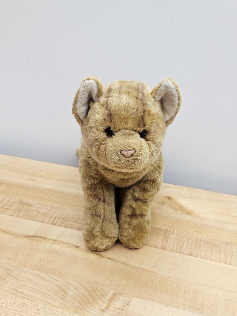 Demdaco Nat And Jules Orange Tabby Cat Plush LARGE Stuffed Animal Toy Kitty